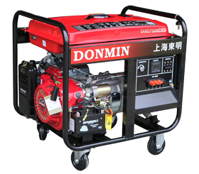 6KW三相汽油發(fā)電機(jī)組，鑰匙電啟動(dòng)發(fā)電機(jī)DMS7500CXD